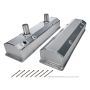 ALLSTAR PERFORMANCE ALL26171 Valve Covers SBC Fab Aluminum w/Tubes