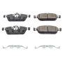 PowerStop 17-1771 PowerStop - Z17 Low-Dust Ceramic Brake Pads with Hardware