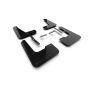 Rally Armor MF120-UR-BLK-GRY Black Mud Flap/Grey Logo