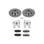 PowerStop KCOE5267 OE Stock Replacement Low-Dust Ceramic Brake Pad, Rotor and Caliper Kit
