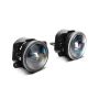 Raxiom 10-22 Jeep Wrangler JK/JL Axial Series LED Fog Lights