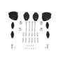 LP Aventure FLP-LIFT-LGA-15-2-B+OPC 15-17 Subaru Legacy 2in Lift Kit - Powder Coated