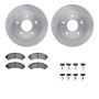 Dynamic Friction 6212-48004 Rotor Kit