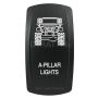 SPOD VVPZCJK-A42 JK A-Pillar Lights Rocker Switch