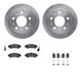 Dynamic Friction 6512-40504 Rotor Kit