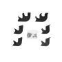 Dee Zee DZ66366 Deezee 05-23 Toyota Tacoma Running Board Hex Bracket Kit