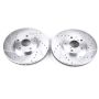 PowerStop JBR716XPR PowerStop Evolution Performance Drilled, Slotted & Plated Brake Rotor Pair