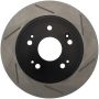 Stoptech 126.40068SR Power Slot 09-10 Acura TSX / 08-10 Honda Accord Rear Right Slotted Rotor