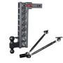GEN-Y Hitch GH-528 Gen-Y Mega Duty 2in Shank 17.5in Drop 16K Hitch w/Dual-Ball/Pintle Lock/Stabilizer Kit