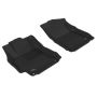 3D MAXpider 2012-2014 Toyota Camry/Camry Hybrid Kagu 1st Row Floormat - Gray
