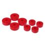 Prothane 86-95 Ford Taurus Rear Strut Arm Bushings - Red