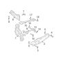 Chrysler, HEX FLANGE HEAD BOLT, 6104242AA