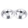PowerStop JBR1372XPR PowerStop Evolution Performance Drilled, Slotted & Plated Brake Rotor Pair