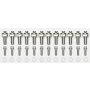 Wilwood 230-12759 Rotor Bolt Kit - Dynamic C/SiC Rotr with Bobbins - 12 Pack