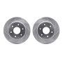 Dynamic Friction 7002-67013 Rotor Dril Slot