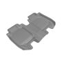 3D MAXpider 2016-2020 Honda Hr-V Kagu 2nd Row Floormats - Gray