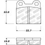 Stoptech 308.00300 Street Touring Brake Pads