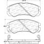 Stoptech 308.05790 Street Brake Pads - Rear