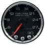 Autometer Spek-Pro Gauge Rail Press 2 1/16in 30Kpsi Stepper Motor W/Peak & Warn Blk/Chrm