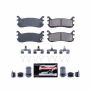 PowerStop Z23-636 PowerStop - Z23 Daily Driver Carbon-Fiber Ceramic Brake Pads with Hardware Kit