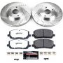 PowerStop K1137-36 Z36 Truck and SUV Carbon-Fiber Ceramic Brake Pad and Drilled & Slotted Rotor Kit