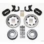 Wilwood 140-2118-BD Forged Dynalite P/S Rear Kit Drilled Rotor New Big Ford 2.50in Offset