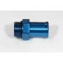 MEZIERE MEZWP12100B 1in. Radiator Hose Fitting- Blue
