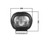Oracle Lighting 2912-003 Tractor Implement LED Safety Line Light (RED)