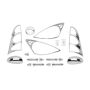 Putco 405070 00-04 Ford Focus (4 Door) DH/MC/TL/HL/FTC Chrome Trim Accessory Kits