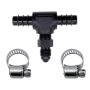 Nitrous Express 15235 5/16 FUEL T, 5/16 HOSE BARB TO 4AN MALE