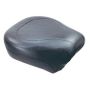 Mustang Motorcycle 76182 Mustang 00-15 Harley Softail Standard Rear Tire Wide Touring Passenger Seat - Black