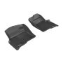 3D MAXpider 2010-2014 Ford F-150 Regular/Supercab/Supercrew Kagu 1st Row Floormat - Black
