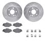 Dynamic Friction 7612-63063 Rotor Kit