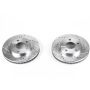 PowerStop AR8250XPR PowerStop Evolution Performance Drilled, Slotted & Plated Brake Rotor Pair