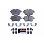 PowerStop Z23-1204 PowerStop - Z23 Daily Driver Carbon-Fiber Ceramic Brake Pads with Hardware Kit