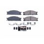 PowerStop Z23-333 PowerStop - Z23 Daily Driver Carbon-Fiber Ceramic Brake Pads with Hardware Kit