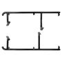 ARB 4411030 Deluxe Side Rail & Step 80Ser No Flr