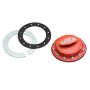 T-Handle Cap Assembly 12-Bolt - Red Finish