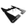 Rally Armor MF102-UR-BLK/WH Black Mud Flap/White Logo