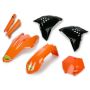 Cycra 1CYC-9306-02 07-11 KTM 125-505 SX/XC/SX-F/XC-F/XC-W/XCF-W/EXC-F Powerflow Body Kit - OEM