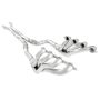Stainless Works CTSV9HCAT 2009-15 Cadillac CTS-V Headers 2in Primaries High-Flow Cats 3in Leads X-Pipe Factory