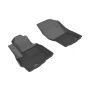 3D MAXpider 2011-2019 Mitsubishi Outlander Kagu 1st Row Floormat - Black