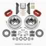 Wilwood 140-15162-R Forged Dynalite-M Front Kit 11.88in 1 PC Rotor&Hub Red Cadillac 1957-60