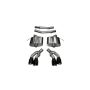 CORSA Performance 14358BLK Corsa 2016-2019 Cadillac CTS V 6.2L V8 2.75in Black Xtreme Axle-Back Exhaust