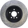 Stoptech 127.34072R Slotted & Drilled Sport Brake Rotor