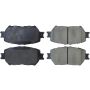 Stoptech 309.09081 Sport Brake Pads w/Shims and Hardware - Rear