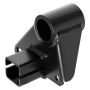 RockJock RJ-251200-2 Right Rear Antirock Sway Bar Frame Bracket - Steel (Fits RJ-256200-101 / 103)