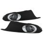 SPYDER 5076212 OEM Style Fog Lights W/Switch - Smoke