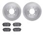 Dynamic Friction 6502-21077 Rotor Kit