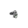 Radium Engineering 20-0748 V2 QUICK CONNECT, 19MM MALE TO 10AN MALE 90DEG